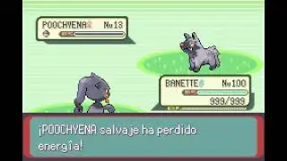 POKEMON EMERALD | BANETTE | CHUPAVIDAS | LEECH LIFE