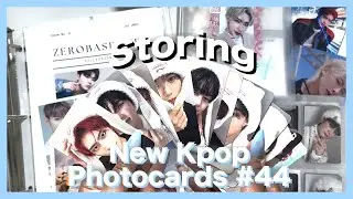 Storing New Kpop Photocards #44 ~ ZB1, Enhypen, & more!
