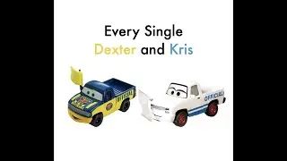 Every Single Disney Cars Dexter Hoover and Kris Revstopski Diecast!