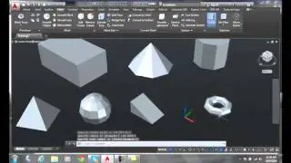 3D Modeling 09-03 Drawing Mesh Primitives