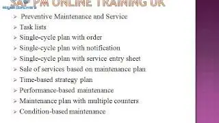 sap pm online training in bangalore