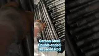 Carbon Steel Double-ended Threaded Rod#factory #life #double #steel #bolt #professional #threads