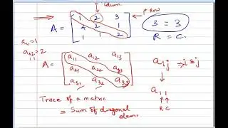 GATE :  matrix algebra day 1