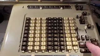 Diehl VSR mechanical calculator around 1962/63
