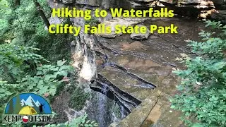 Hiking to Waterfalls at Clifty Falls State Park | Best Hikes in Indiana State Parks