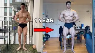 1 YEAR NATURAL TRANSFORMATION ft. New Leg Day