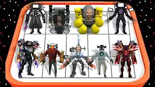 Merge Monster: Battle Radio Master Sink War Toilet Strategy Defence Fight Gameplay