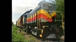 Bay Colony Railroad - Millis Line - 1064 Alco RS1 Revenue Freight Needham, MA to Medfield, MA 6/5/89