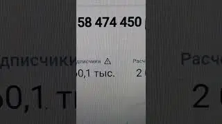 58 474 450 просмотров за всё время на вечер 01.02.2026 года