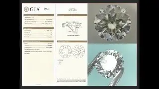 TRIPLE EXCELLENT CUT GIA 1 1/3 CARAT ROUND DIAMOND