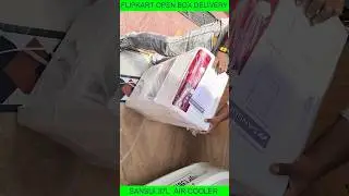 Sansui Cooler Open Box Delivery by Flipkart #scam #flipkart #shorts