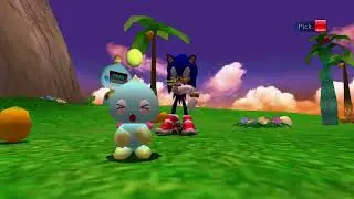 Newborn chao eat fruit