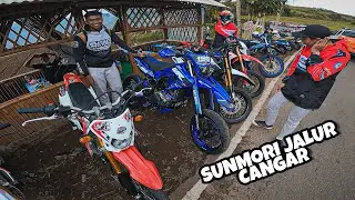НАКОНЕЦ САНМОРИ СНОВА (САНМОРИ КАНГАРА) | #Супермото #wr155r #wr155 #Motovlogindonesia