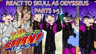 Hitman Reborn react to Skull's past as Odysseus! TROY SAGA ALL PARTS!