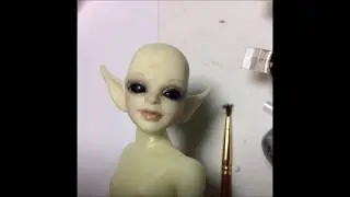 OOAK Flower Fairy in Polymer Clay Part 1 - Angels by Noemi