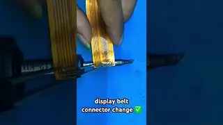 display connector change 💯 easy trick ✅ #smartphone #repair #worldmobilerepairingcenter #tech
