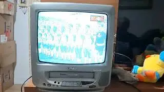 Tv philco duetto kanguru 14 polegadas com video cassete acoplado. 