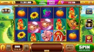 Farm of Fun - Slots of Vegas 🎰 Android Gameplay Vegas Casino Slot Jackpot Big Mega Wins Spins