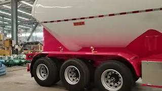 3 axles 4 cones bulker cement tank semi trailers. WhatsApp: +86 18764189762