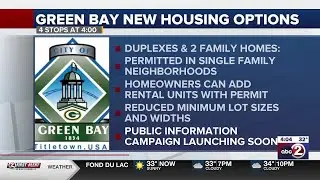 Green Bay&rsquo;s new zoning reforms now in effect to expand housing options