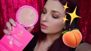 Peach Goddess Skin Frost Review and Swatch | Jeffree Star Cosmetics | Cerise1307 |