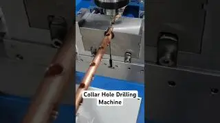 Heat Exchanger Copper Tube Hole Collar Drilling Process