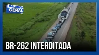 Aten&ccedil;&atilde;o, motoristas: BR-262 ser&aacute; interditada para passagem de carga gigante