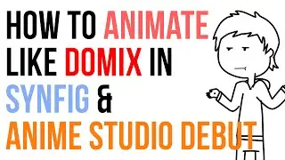 How to Animate like Domics using Anime Studio Debut Bonus