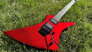 Jackson Kelly KEX custom paint part 2 candy snakeskin