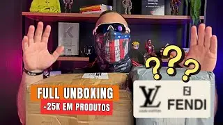 Full Unboxing 4.5KG e +25k em produtos da Hoobuy direto da China