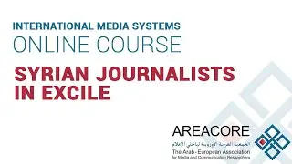 Syrian journalists in exile