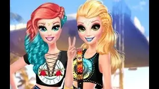 Princesses Rock Concert Style (Рок стиль принцесс Дисней) - прохождение игры