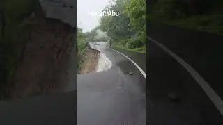 Mount Abu... Heavy rain ☔