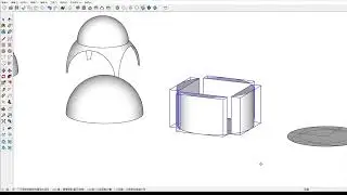 #sketchup #pendentive 2024弧三角