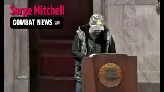 Speaking at Legislature Meeting about removal of bus stop at VA hospital in Rochester NY
