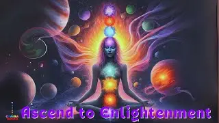 Ascend to Enlightenment: 963 Hz Solfeggio Frequency for Crown Chakra Activation 🟣 Sahasrara Chakra