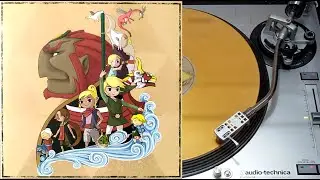 Zelda The Wind Odyssey - OST vinyl LP face B (Ozeki Records)
