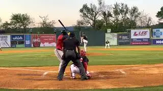 Mississippi Braves batter takes hit to head during Chattanooga Lookouts home opener