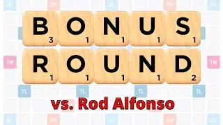 Scrabble GO Bonus Round vs Rod Alfonso