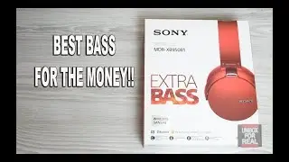 Sony MDR-XB950B1 BIG BASS!!