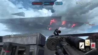 Star Wars Battlefront Imperial Advantage Fleet Scene, Sorosuub Centroplex(Super Star Destroyer)