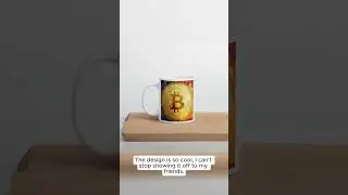 BitBrew  The Bitcoin Buzz Mug   Infuse Your Mornings with Crypto Cheers!