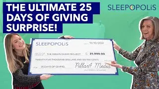 We Gave $25,000 To The Green Chair Project! - 25 Days of Giving Continues!