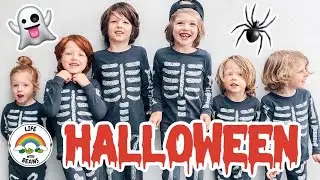 First Time EVER Trick or Treating! Beans Halloween 2019