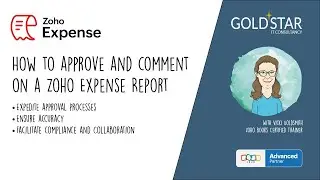 How to Approve and Comment on a Zoho Expense Report
