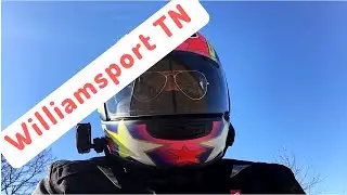 Riding through Williamsport TN on the Suzuki DL650 VStrom XT with Sena cam on my Arai helmet.