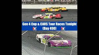 Gen 4 Cup & CARS Tour Races Tonight (Day 490) - iRacing Gameplay