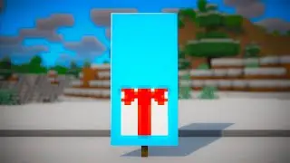 How to Make a Christmas Present Banner in Minecraft | Easy Christmas Banner Tutorial