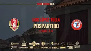 POSPARTIDO | Poio Pescamar 2 - 0 FSF Castro | Luis L&oacute;pez-Tulla