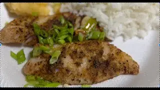 Oven-Baked Ocean Perch Fillets